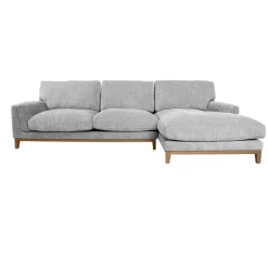 Hjørnesofa HOME4YOU Basil Grå Høyre hjørne