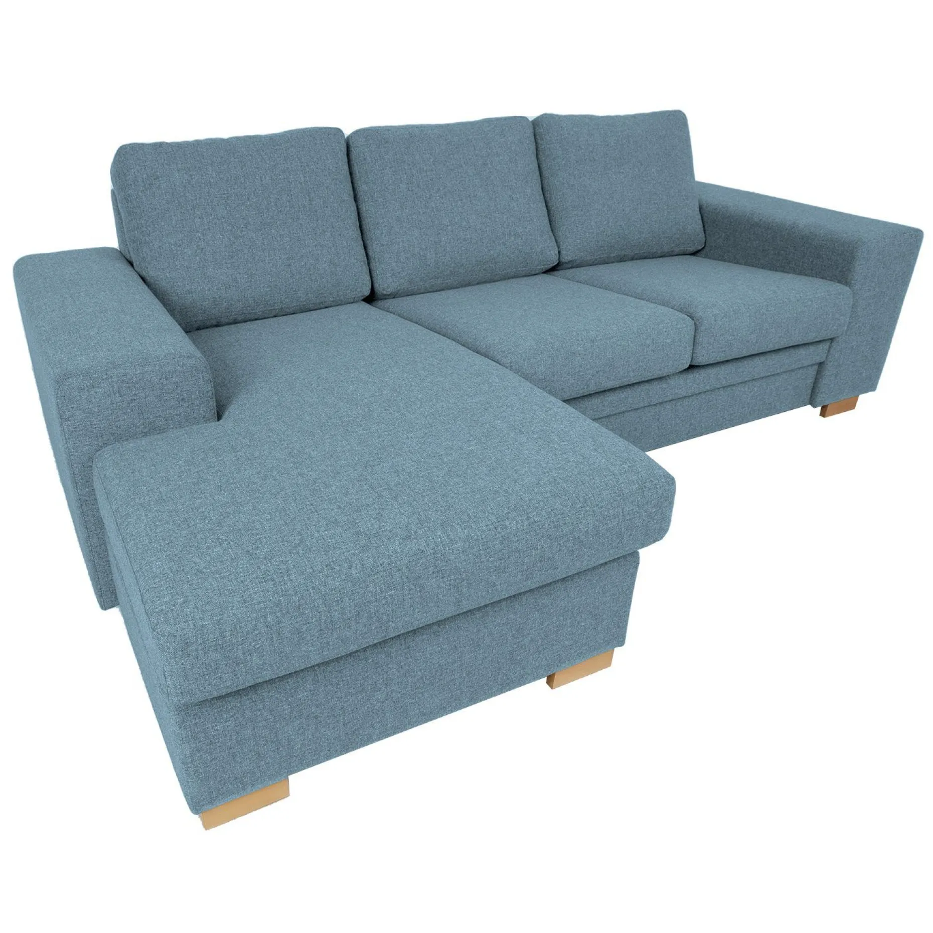 Hjørnesofa HOME4YOU Dagmar lyseblå