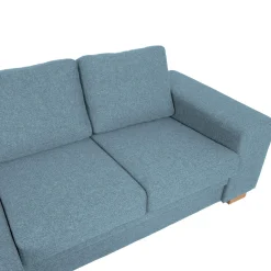 Hjørnesofa HOME4YOU Dagmar lyseblå