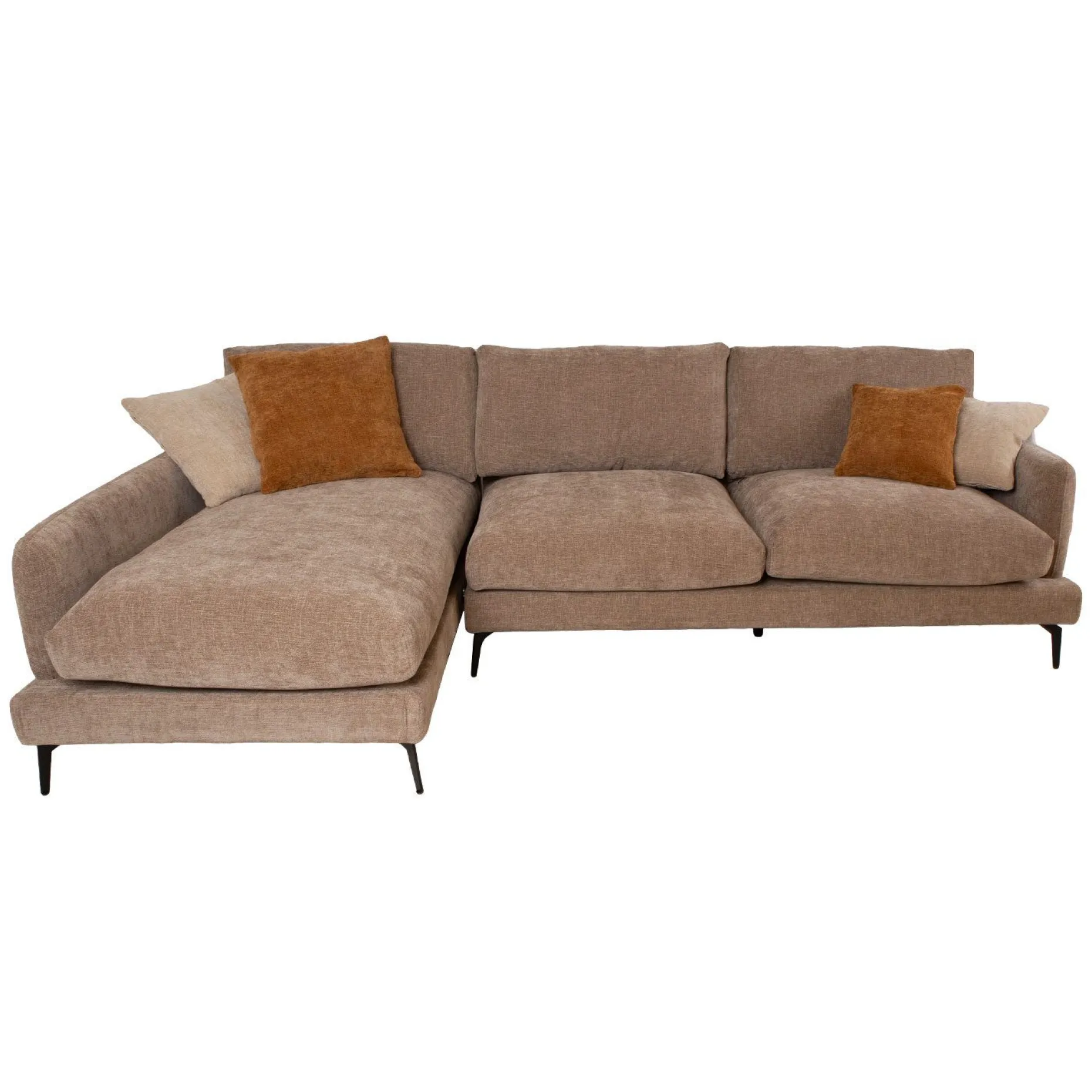 Hjørnesofa HOME4YOU Daisy Beige Venstre hjørne