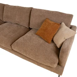 Hjørnesofa HOME4YOU Daisy Beige Venstre hjørne