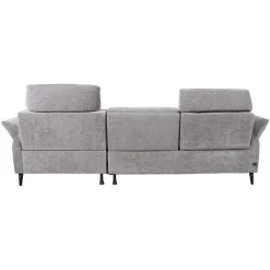 Hjørnesofa HOME4YOU Dayton elektrisk recliner Lys grå Høyre hjørne