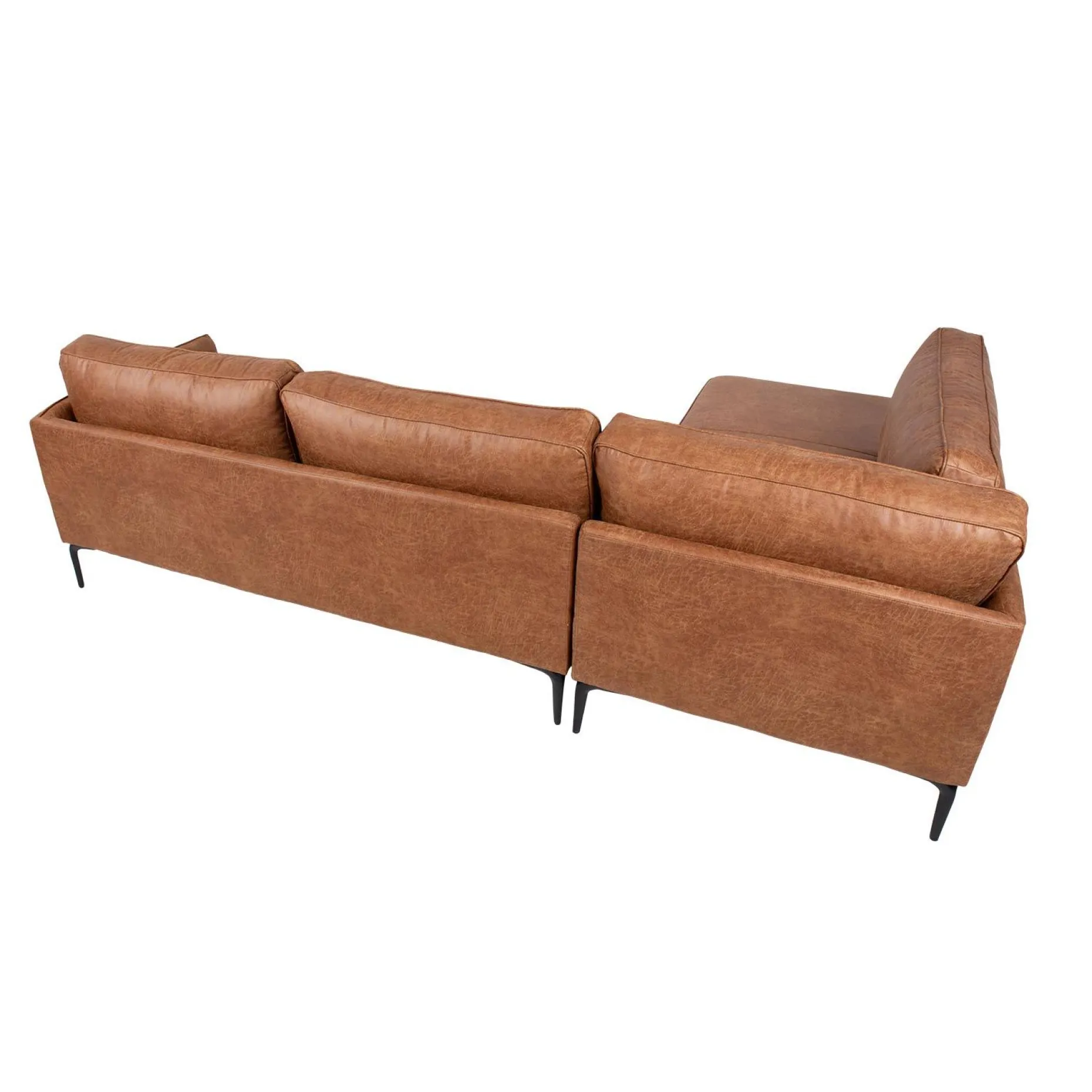 Hjørnesofa HOME4YOU Sofia Brun Venstre hjørne