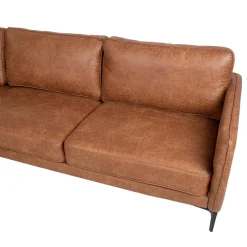 Hjørnesofa HOME4YOU Sofia Brun Venstre hjørne