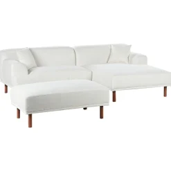 Hjørnesofa med fotskammel Holt