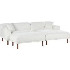 Hjørnesofa med fotskammel Holt