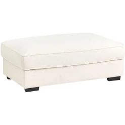 Hjørnesofa med fotskammel Renders