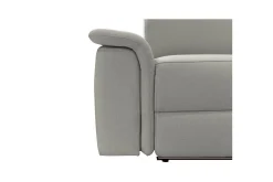 Hjørnesofa 3-seter Pareli Grå, Sunday Stoff, Høyre Elektrisk Recliner