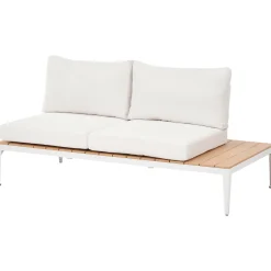 Hjørnesofa utendørs med bord 5-seter Positano