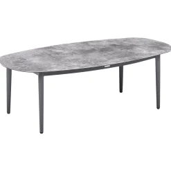 Hjørnesofa utendørs med bord 3-seter Leffe venstrevendt