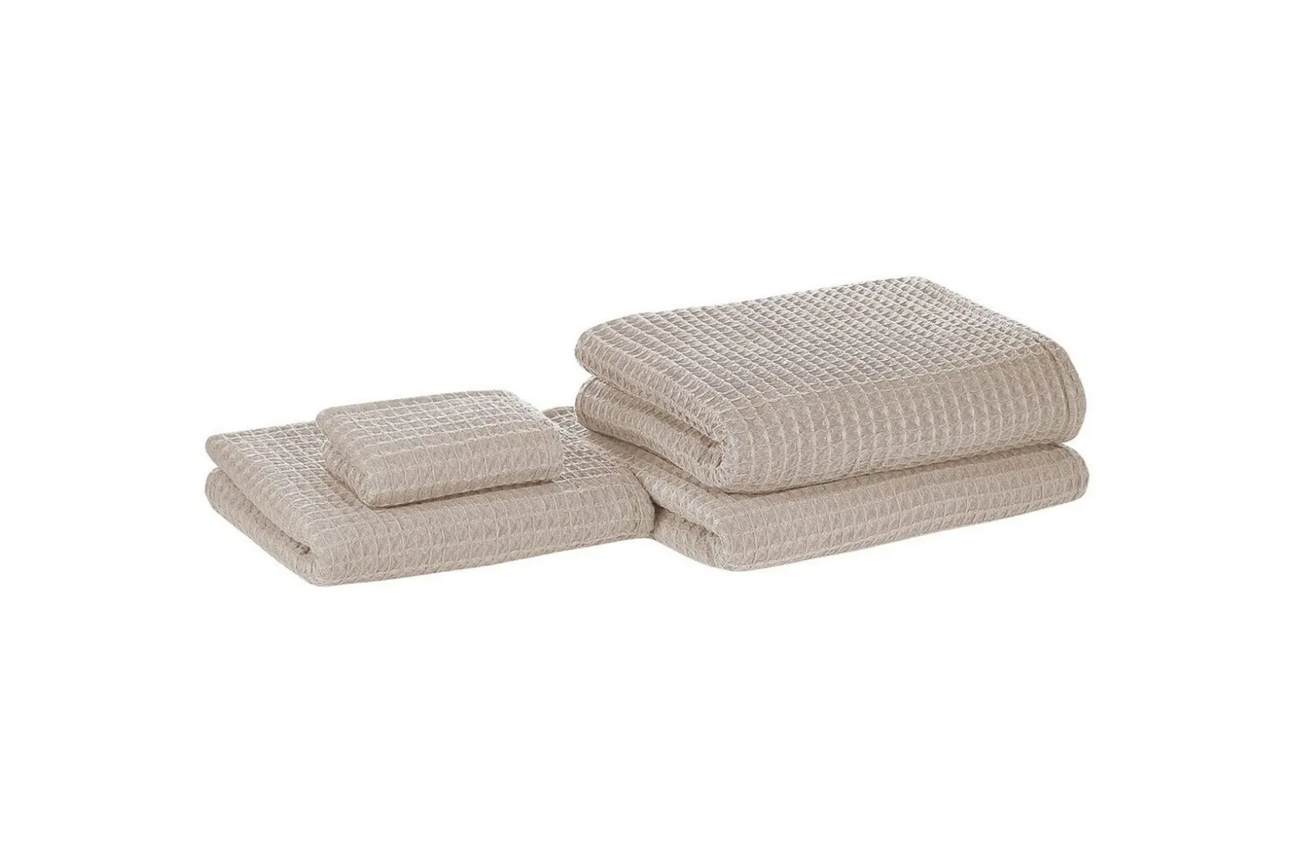 Håndkle Areora sett med 4 Beige