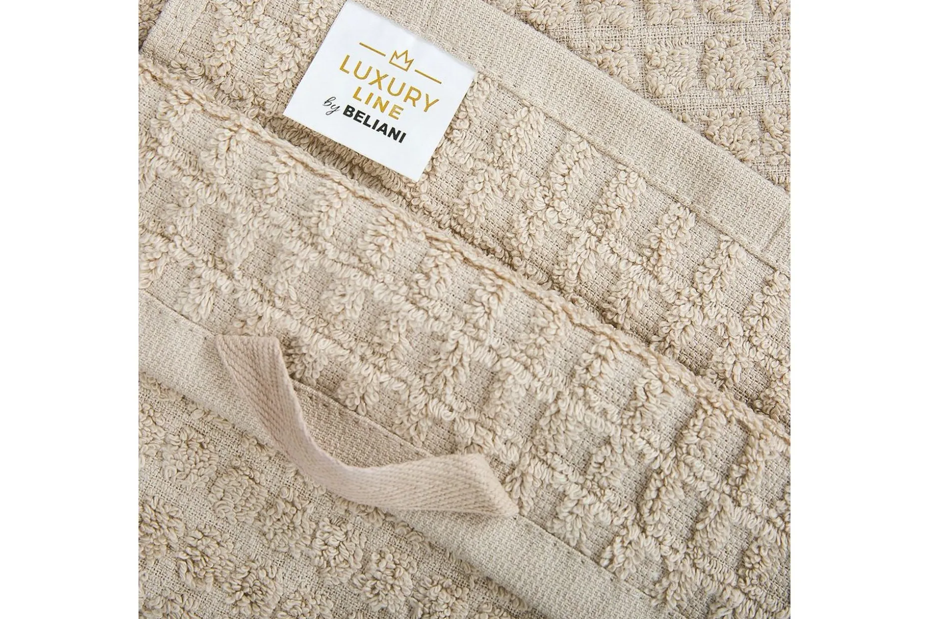 Håndkle Atai sett på 9 Beige