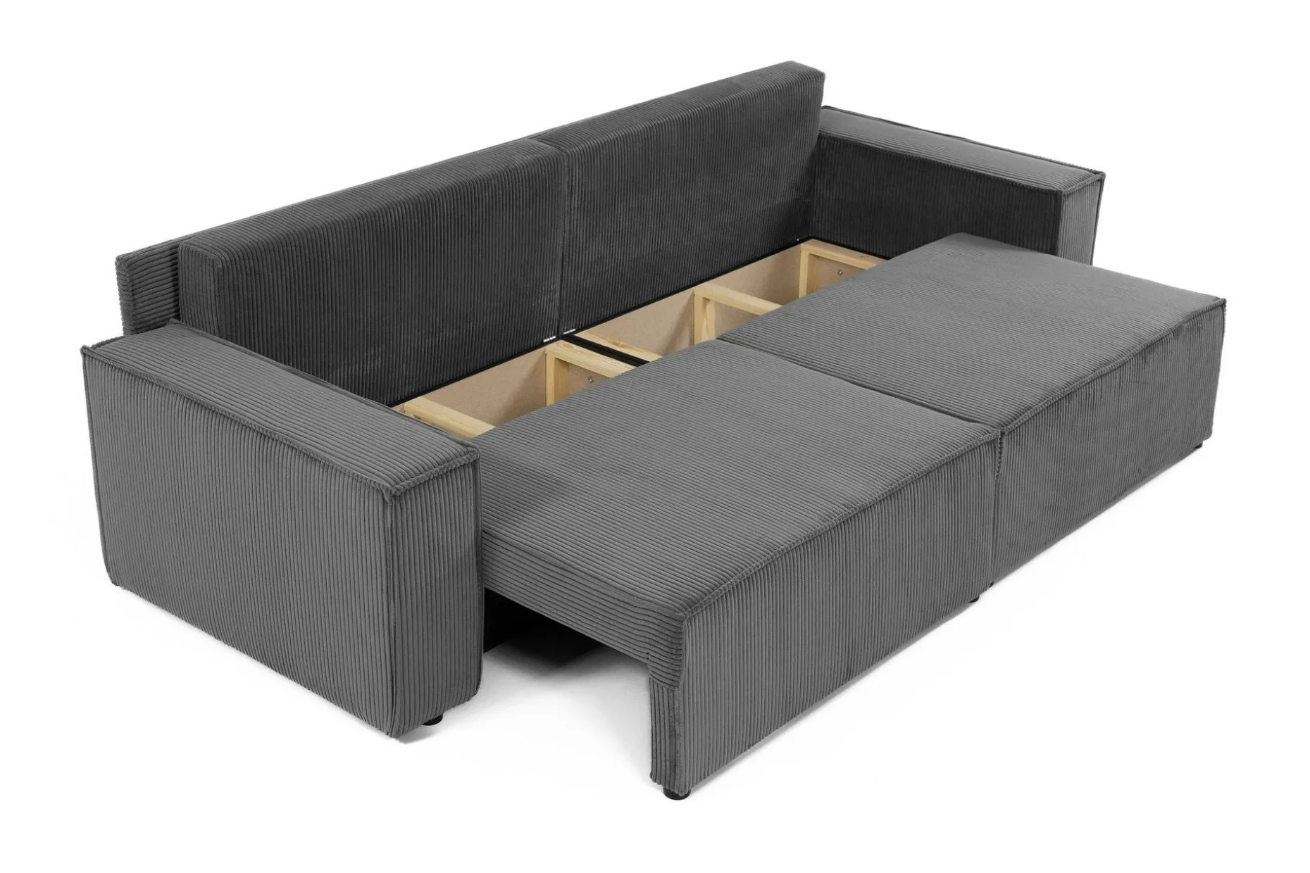 Hobson Sovesofa 3-seter i Plysj