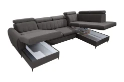 Hoffman Sofa med Divan og Sjeselong 4-seter