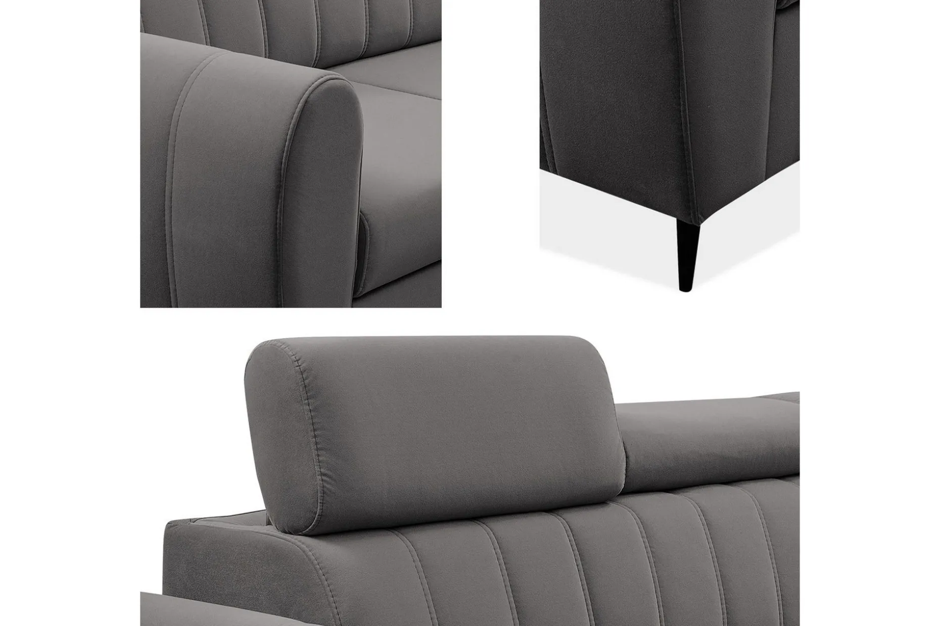 Hoffman Sofa med Sjeselong 3-seter