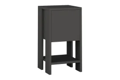 Homitis Nattbord 30 cm med Oppbevaring Hylle + Lucka
