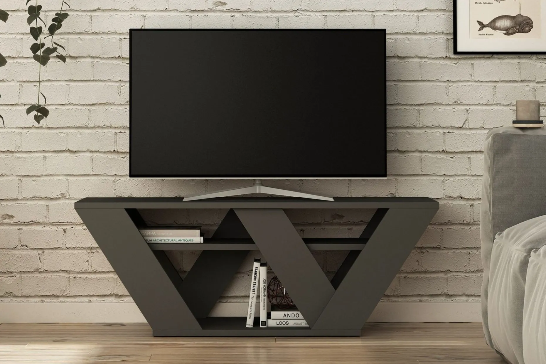 Homitis TV-benk 110 cm