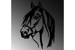 Horse Head Veggdekor
