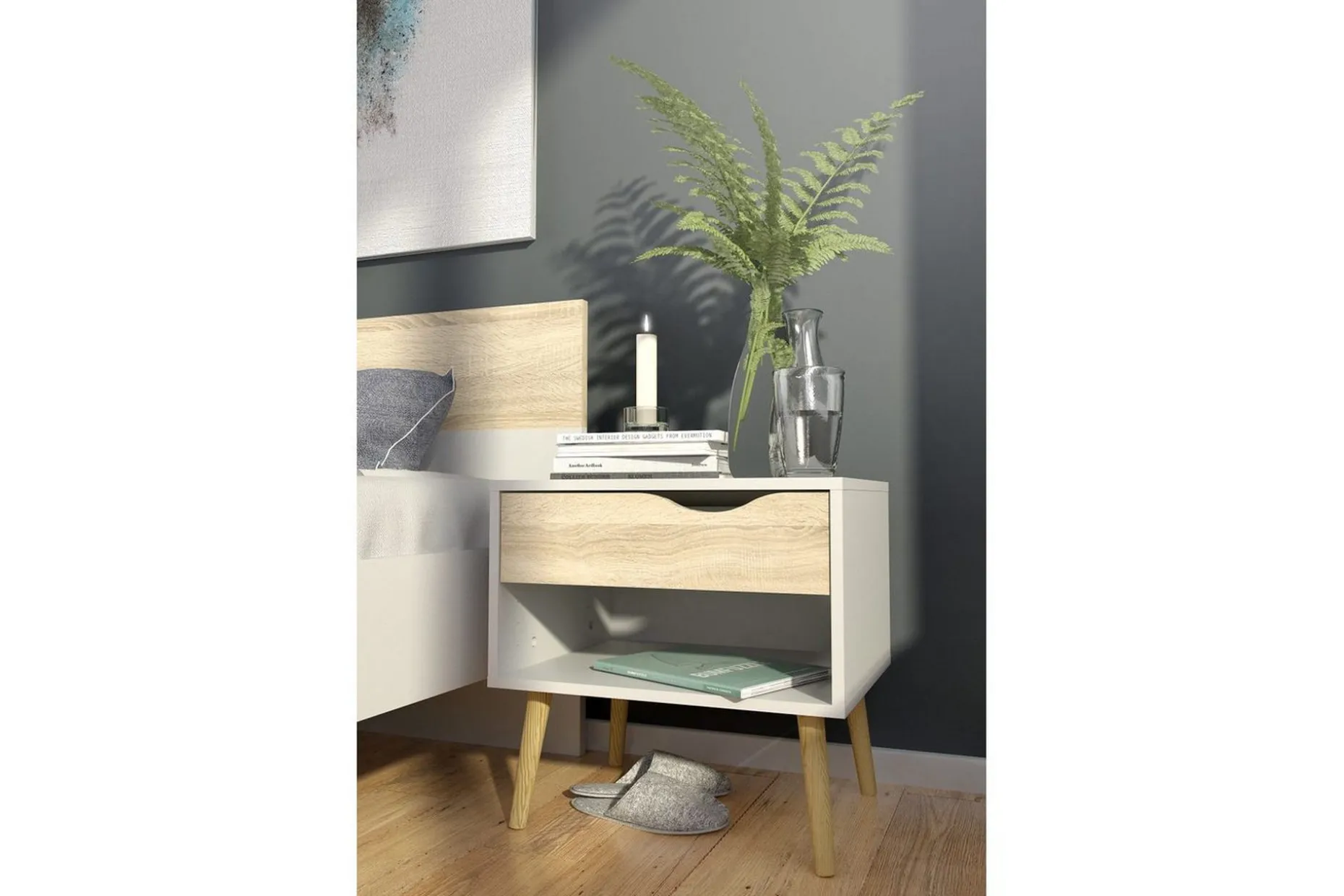 Hostafranc Sengebord 50,2 cm