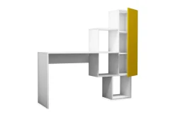Hovdane Skrivebord 145 cm med Oppbevaringshyller + Skap