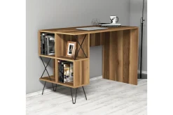 Hovdane Skrivebord 120 cm med Oppbevaringshylle