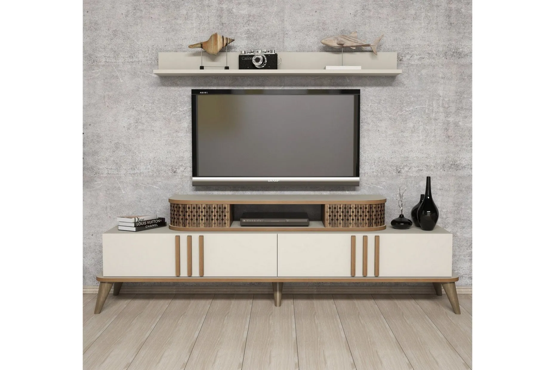 Hovdane TV-møbelsett 168 cm