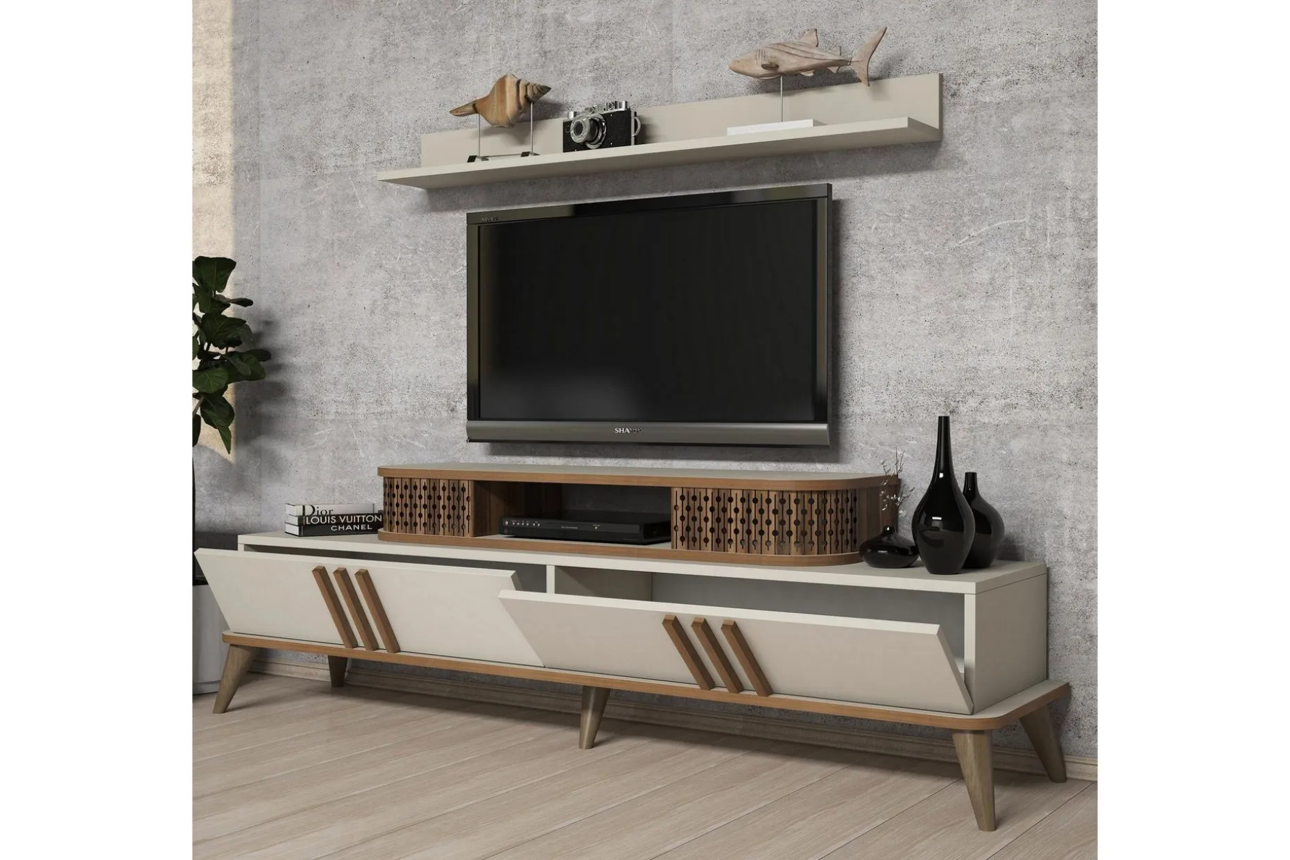 Hovdane TV-møbelsett 168 cm