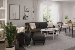 Howard Classic Lenestol med Fotskammel