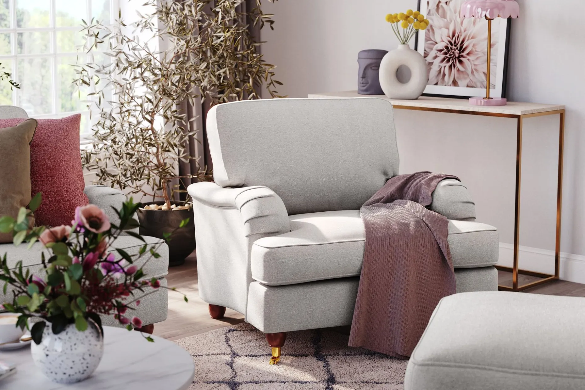 Howard Lyx 2-seters Stoffsofa
