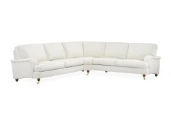 Howard Lyx 6-seters Venstrevendt L-formet Hjørnesofa i Bouclé
