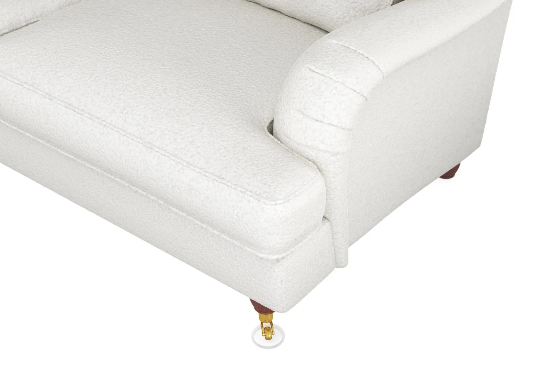 Howard Lyx 6-seters Venstrevendt L-formet Hjørnesofa i Bouclé