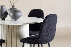 Härön Spisegruppe 110 cm Rund med 4 Polar stoler