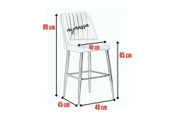 Huddy Barstol Utomhus 99 cm
