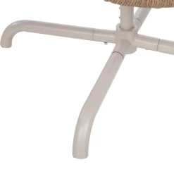 Hvilestol HOME4YOU Dorian swivel 89x95x154 cm lysebrun