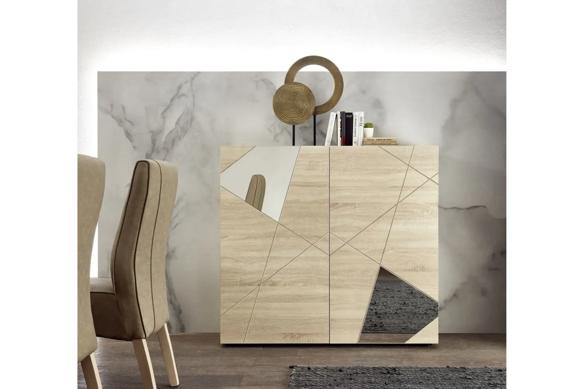 Hvittoria Sideboard 42x121 cm Beige