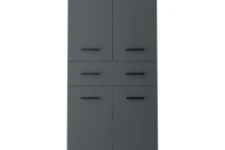 Høyskap til bad Loft24 Malika høyskap til bad 130x76x35 cm Grå