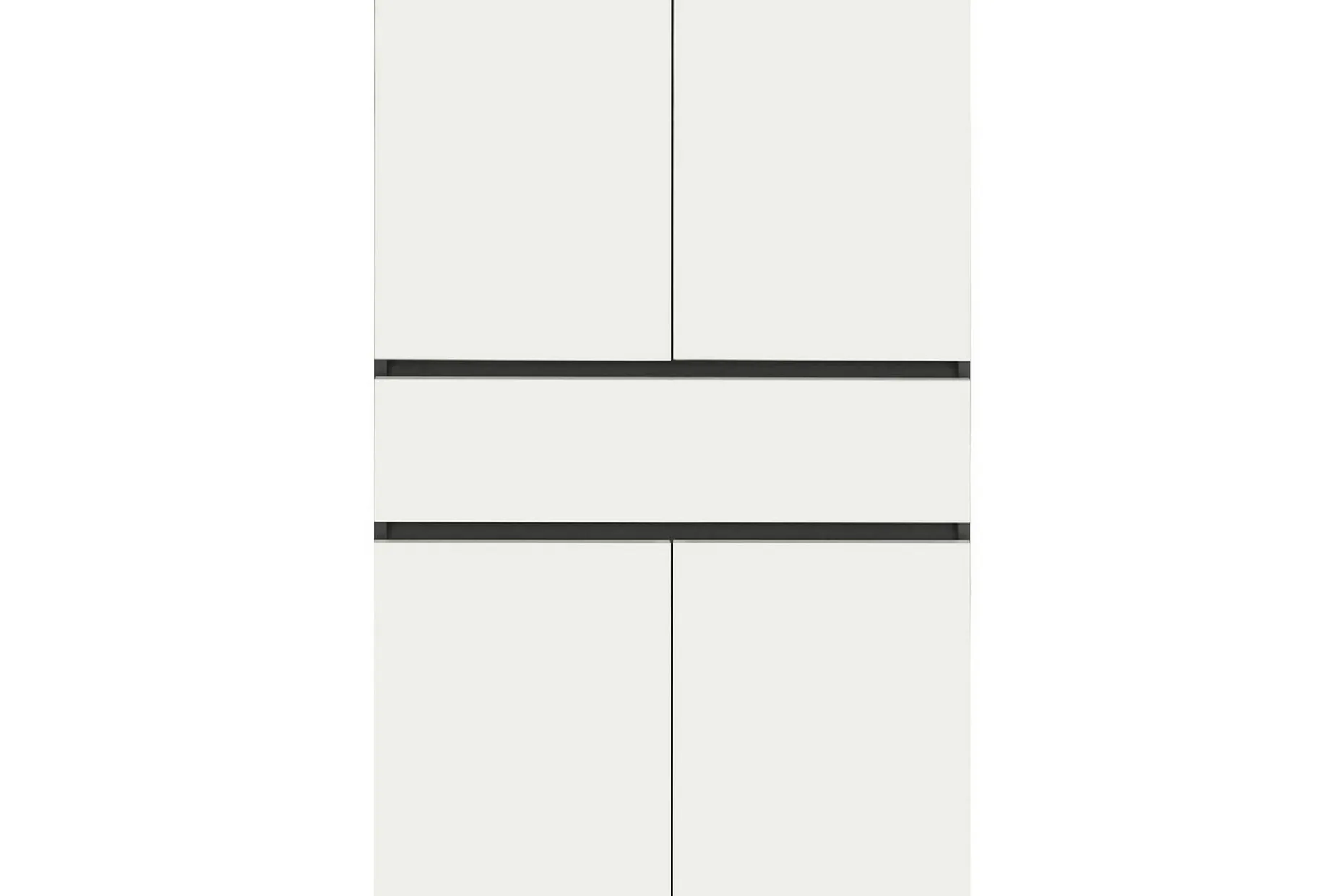 Høyskap til bad Loft24 Wisla Høyskap til bad 130x76x35 cm Grå