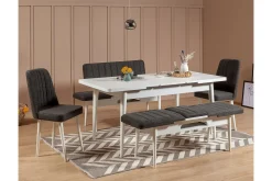 Idehult Spisegruppe 5 deler 75 cm