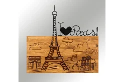 I Love You Paris Veggdekor