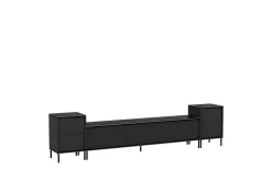 Imaj TV-møbelsett 180x35 cm Svart