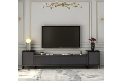 Imaj TV-møbelsett 180x35 cm Svart
