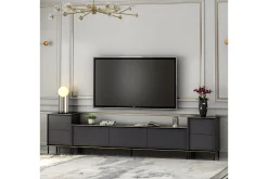 Imaj TV-møbelsett 180x35 cm Svart