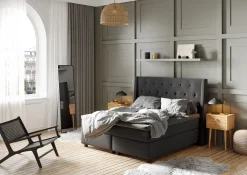 Imperia Komplett Sengpakke 210x210 cm Kontinentalseng med gavl