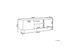 Indio TV-benk 166x40 cm