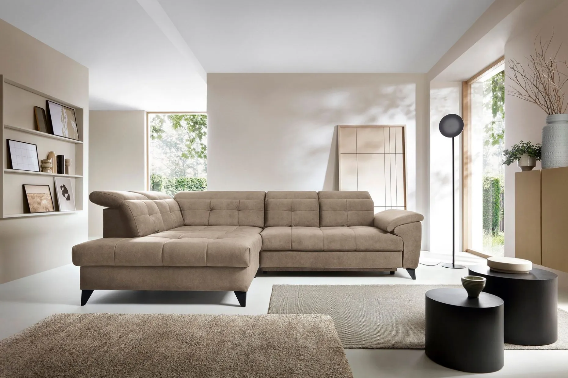 Inferne 5-seters Sofa med Sjeselong