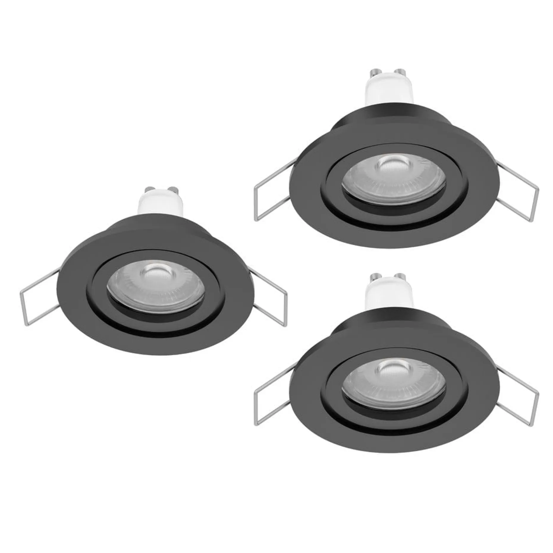 Innfelt lampe Barranco IP44 30 mm 3000K Sett på 3