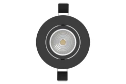 Innfelt Lampe Eglo Saliceto 3 stk Ø88 mm 2700K Svart