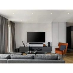 Innfelt lampe Favazzina 88 mm sett med 3