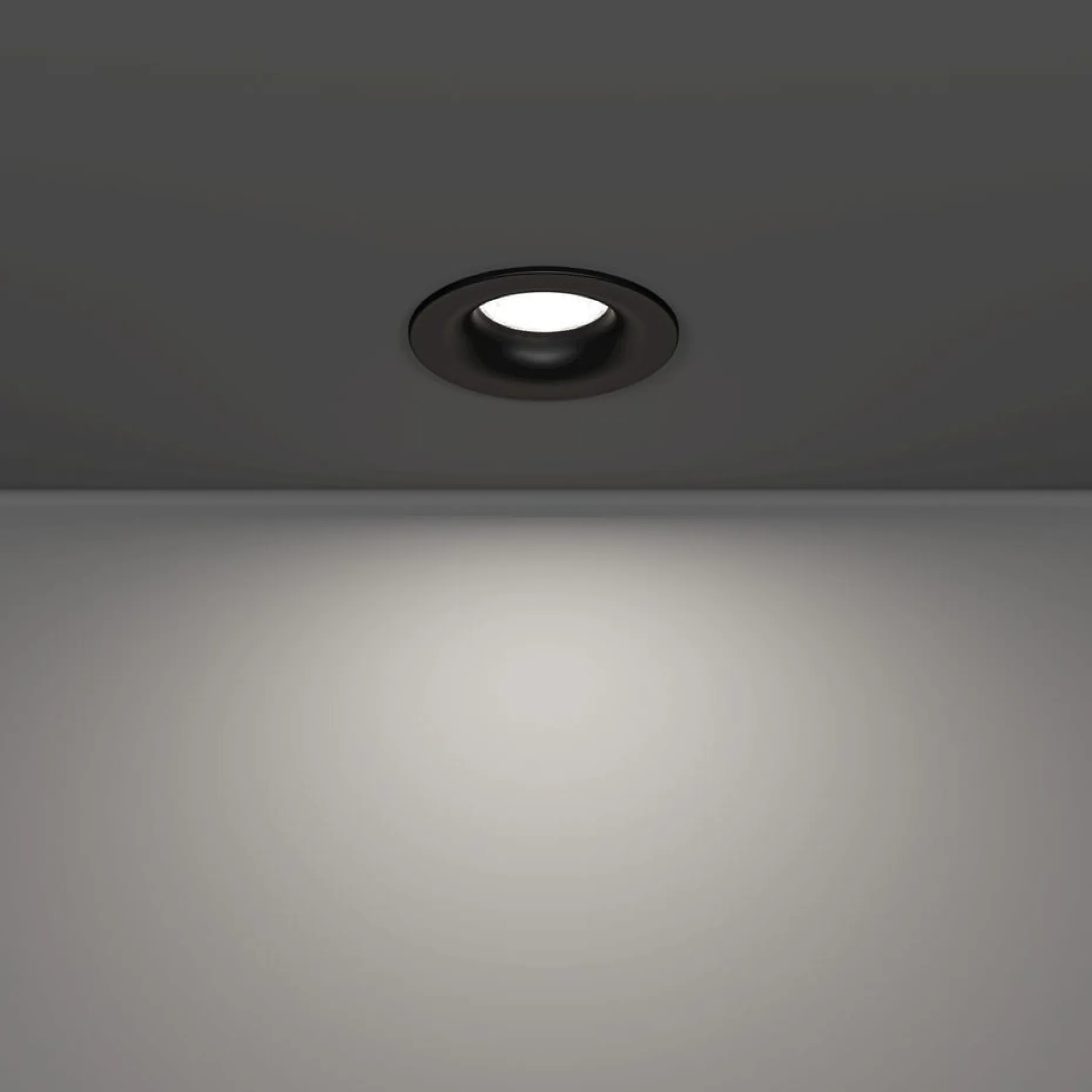 Innfelt lampe Salabate 88 mm