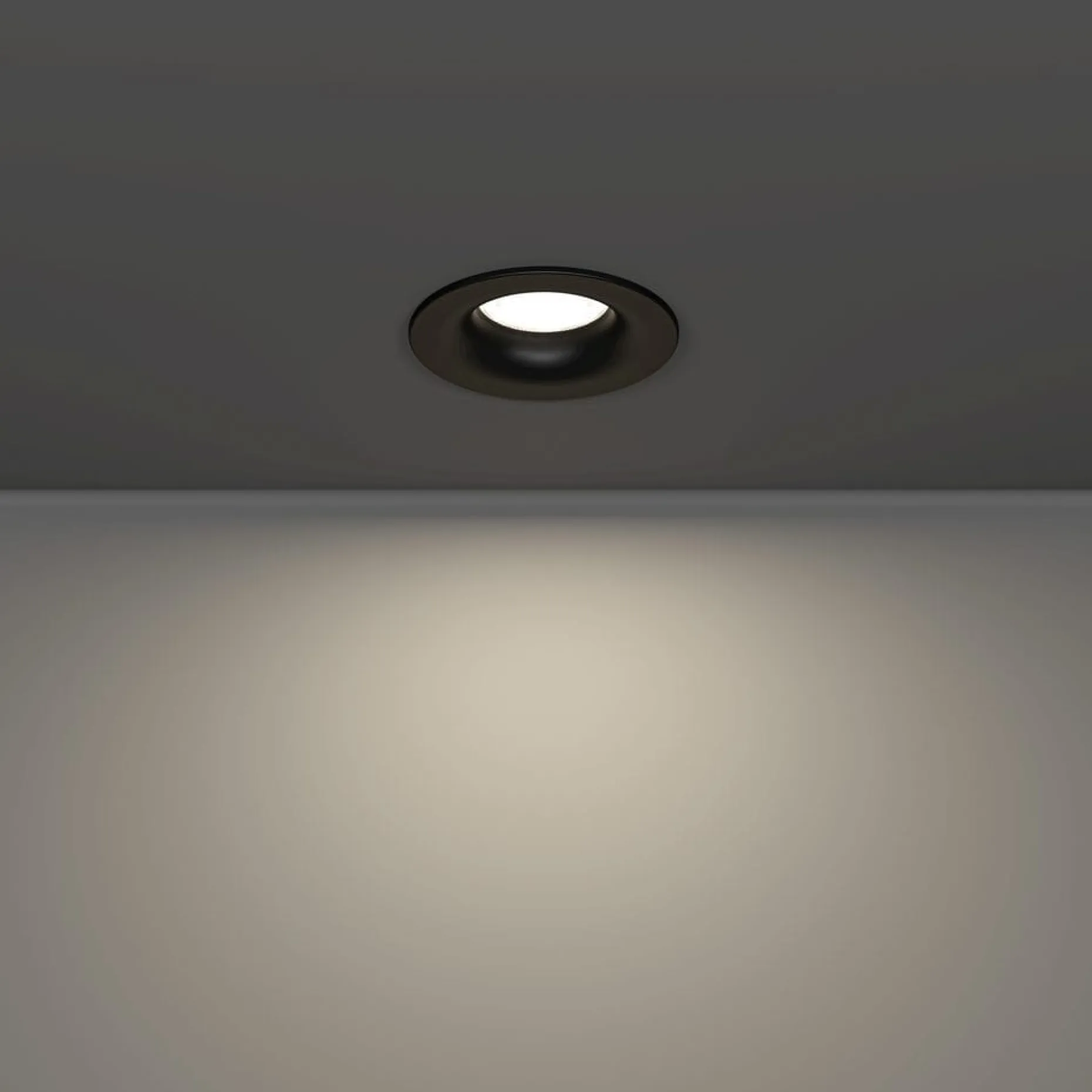 Innfelt lampe Salabate 88 mm